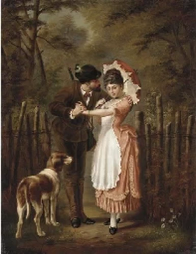 Carl Schweninger II - Il corteggiamento